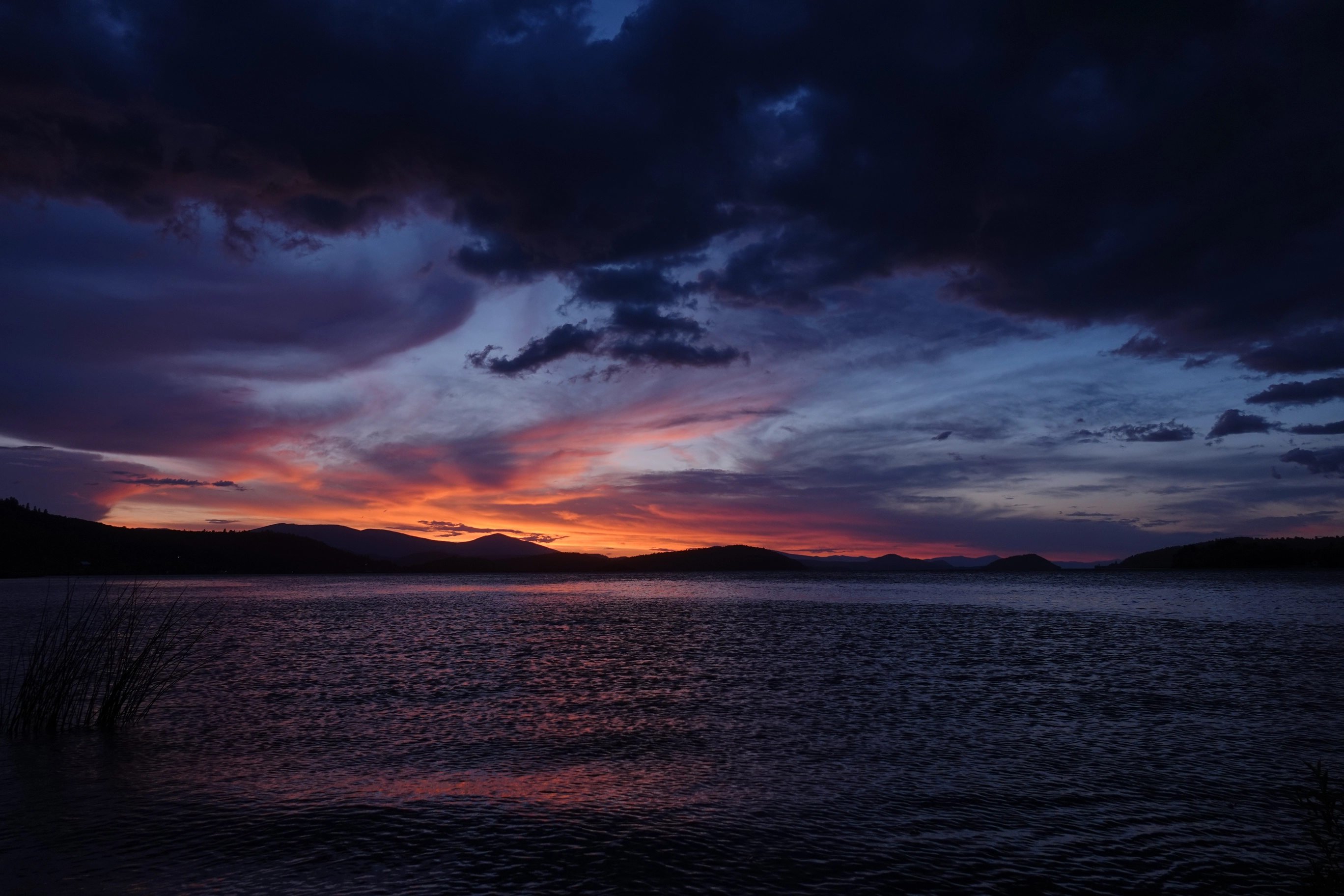 A photo of a beautiful sunset